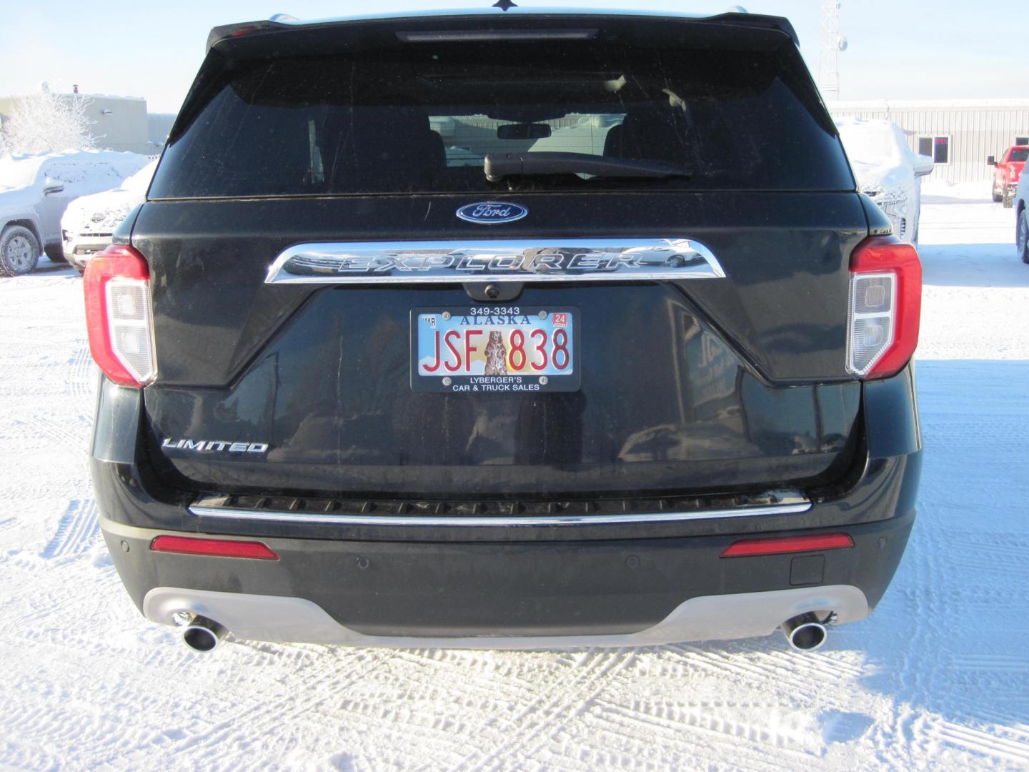 2021 black /black Ford Explorer Limited AWD (1FMSK8FH0MG) , 6A transmission, located at 9530 Old Seward Highway, Anchorage, AK, 99515, (907) 349-3343, 61.134140, -149.865570 - Nice Ford Explorer Limited Sunroof, power third row, come take a test drive - Photo#3